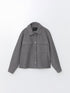 LC Waikiki Women's Wool Shirt Jacket